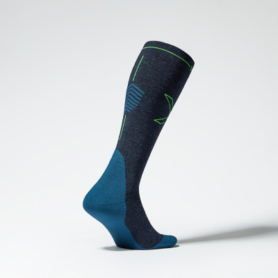 PDP_MerinoHikingSocks_Men_DarkBlueGreen_Side