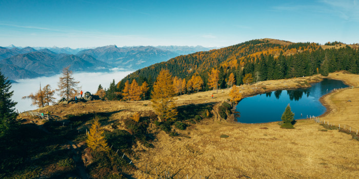 Bergerlebnis im Herbst